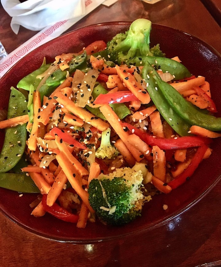 photo of CRAVE American Kitchen & Sushi Bar fried rice & veggies shared by @graceaadland on  19 Nov 2018 - review