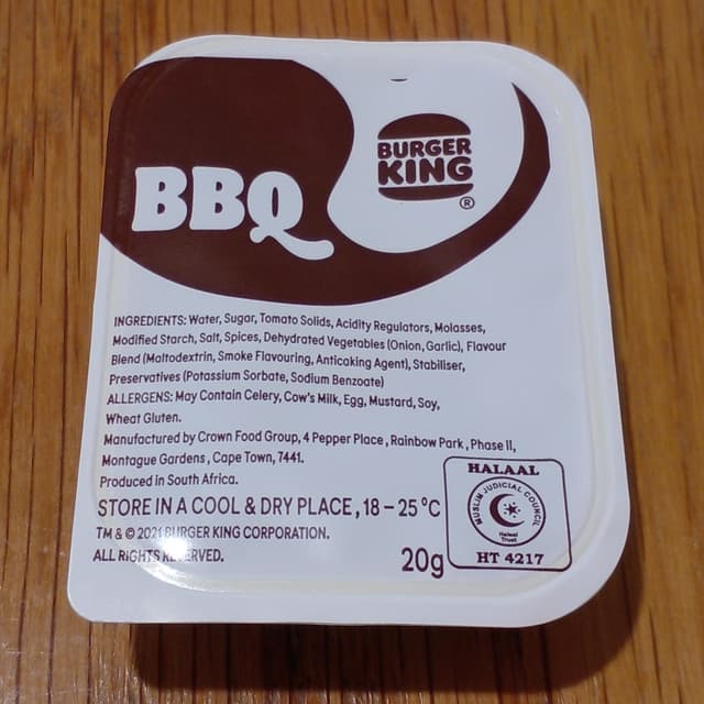 Photo of the dish “BBQ sauce”