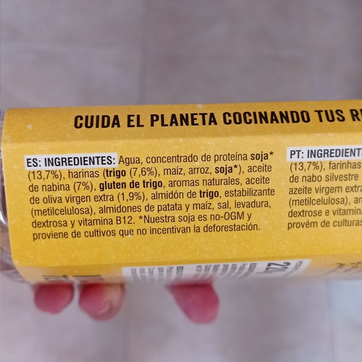 review photo of Heura Escalope empanado shared by @veggielauher on 22 Nov 2022 - review
