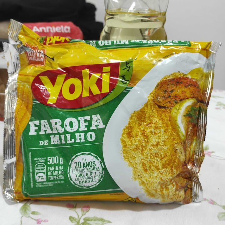 photo of Yoki Farofa de milho shared by @aldemirraboni on  18 Jun 2022 - review