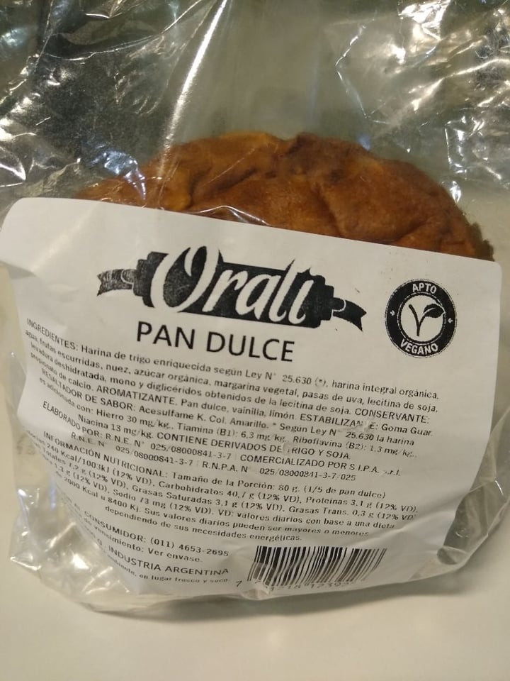 photo of Orali Pan Dulce shared by @ksvegan on  27 Dec 2019 - review