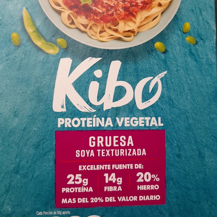 photo of Kibo Proteína Vegetal Gruesa Soya Texturizada shared by @andreacu on  04 Aug 2020 - review