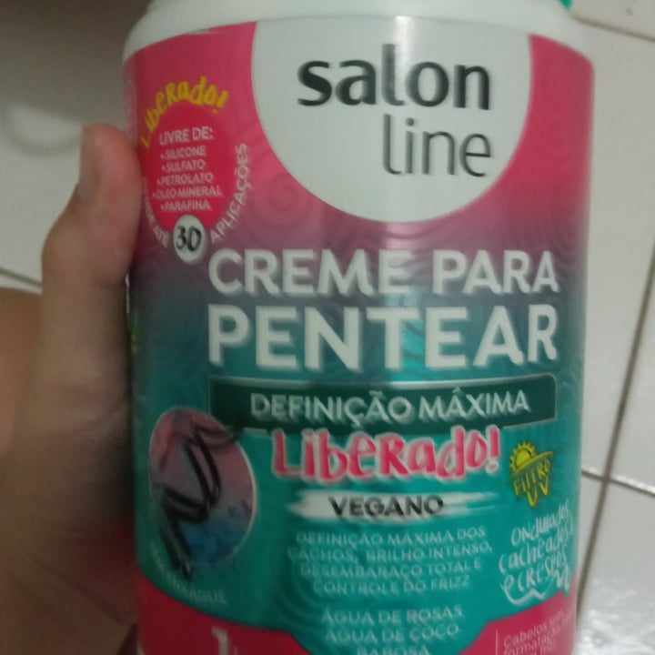 review photo of Salon line Creme Para Pebtear Definição Máxima shared by @napaula on 20 Oct 2022 - review