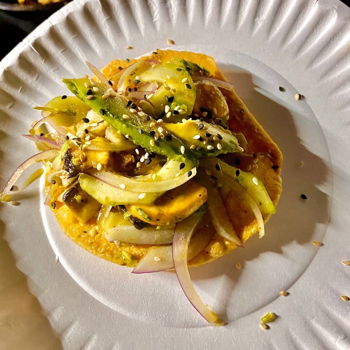 review photo of HAMABE Tostada de aguachile Verde shared by @jourbano on 28 Dec 2019 - review