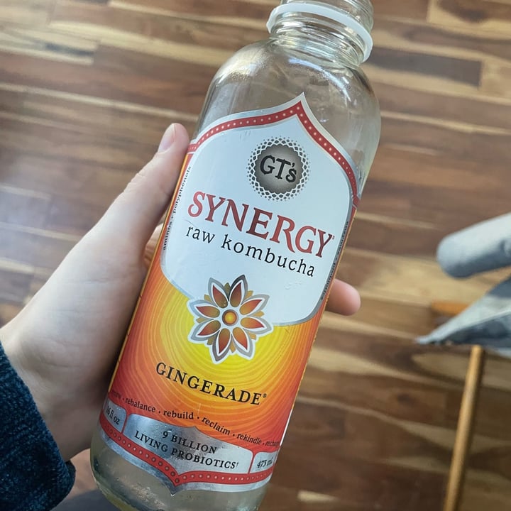 photo of GT’s Living Foods Gingerade shared by @naturallyally on  01 Mar 2022 - review