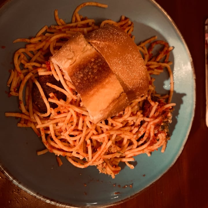 review photo of Right Path Organic Cafe Spaghetti And Meatballs shared by @alyveg87 on 11 Nov 2021 - review