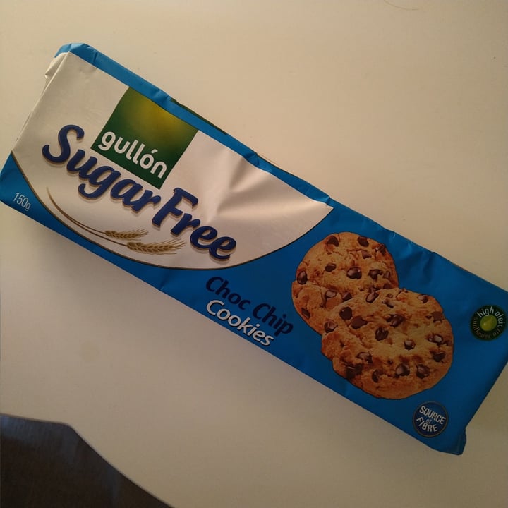 photo of Gullón Sugar Free Choc Chip Cookies shared by @veganiceland on  03 Jul 2022 - review