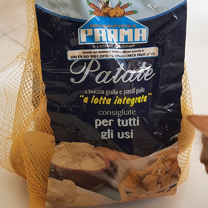 photo of Ortofrutticola parma Patate a buccia gialla e pasta gialla shared by @eleonorapepimancl on  08 Apr 2022 - review