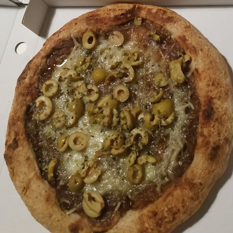 Pizza fugazzeta vegana