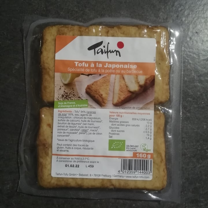review photo of Taifun Tofu à la Japonaise shared by @carota on 26 Jan 2022 - review