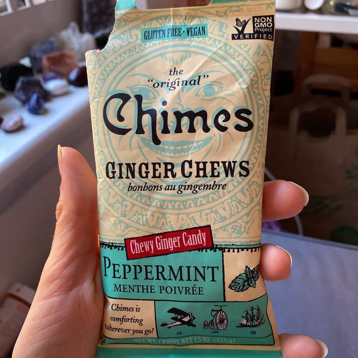 photo of Chimes Peppermint Ginger Chews shared by @avoari on  10 Mar 2021 - review