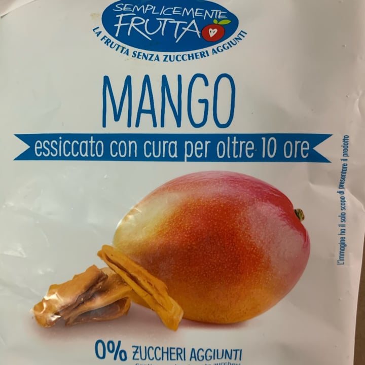 photo of Semplicemente frutta Mango essiccato shared by @mcarla on  13 Mar 2022 - review