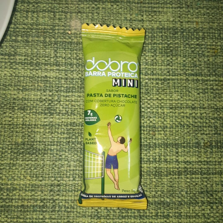 review photo of Dobro Mini Barra Proteica Pasta de Pistache shared by @dfunatsu on 29 Apr 2022 - review