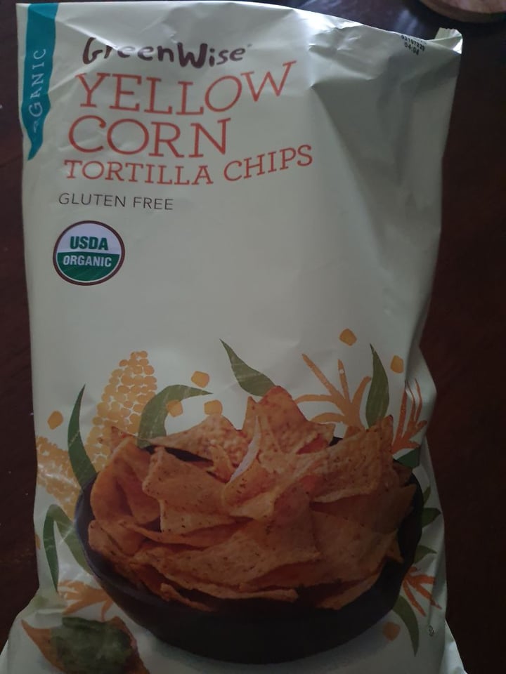 photo of Greenwise Yellow Corn Tortilla Chips shared by @anistavrou on  02 Apr 2020 - review
