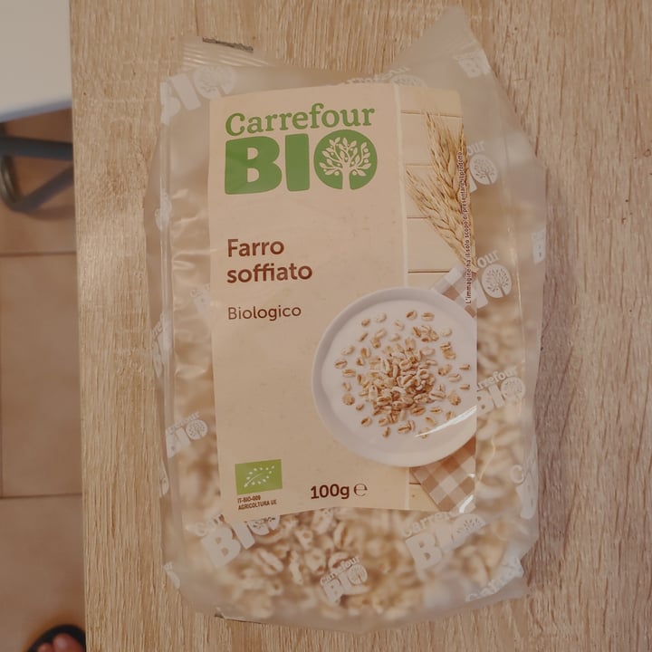 photo of Carrefour Bio Farro soffiato shared by @emmulvio on  02 Sep 2022 - review