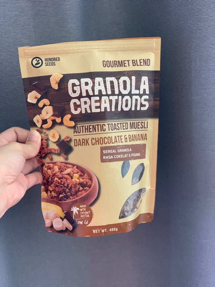 photo of Hundred Seeds Authentic Toasted Muesli shared by @headsortails on  05 Oct 2019 - review