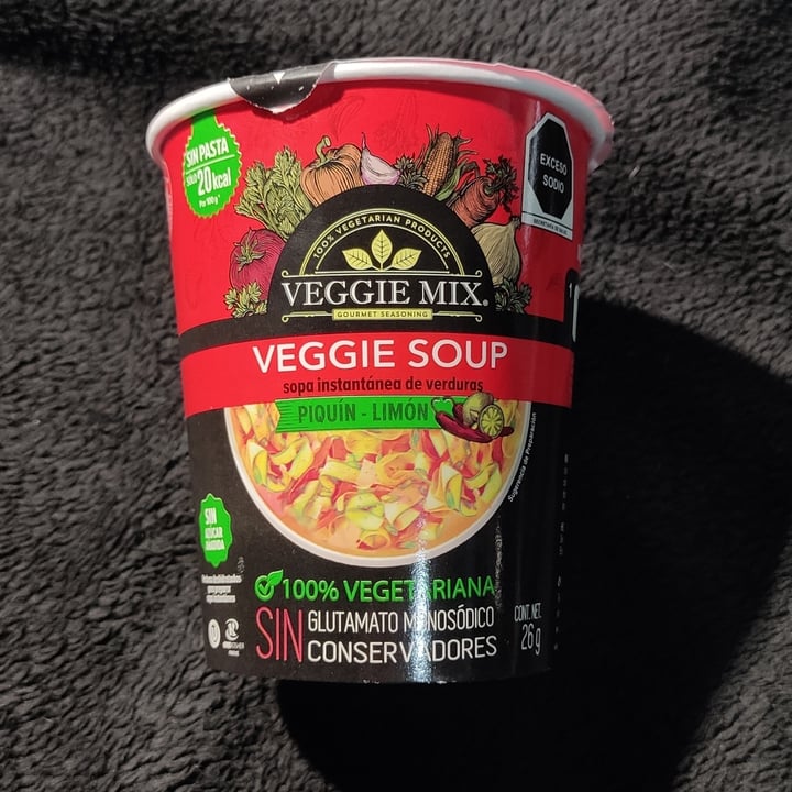 photo of Veggie mix Veggie Soup Piquin Limon shared by @cecirojas on  27 Jan 2022 - review