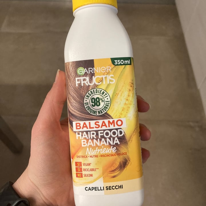 photo of Garnier Balsamo hair food Banana shared by @marghegio13 on  15 Apr 2022 - review