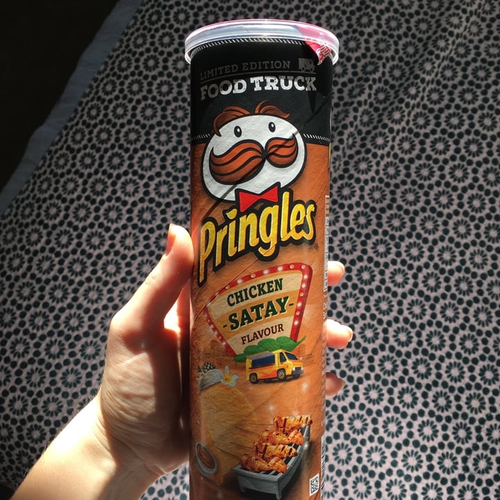 photo of Pringles Chicken Satay Flavour shared by @veganbabe69 on  11 May 2020 - review