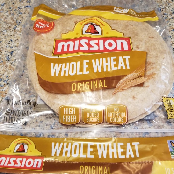 photo of Mission Foods Whole Wheat Torillas shared by @lsoman on  08 May 2022 - review