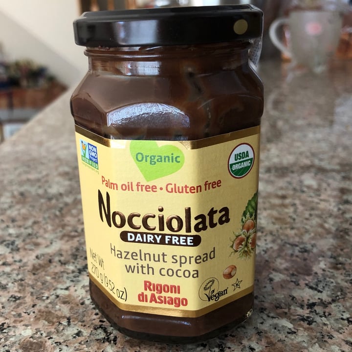 photo of Nocciolata Hazelnut Spread with Cocoa shared by @theveganblob on  01 Aug 2021 - review