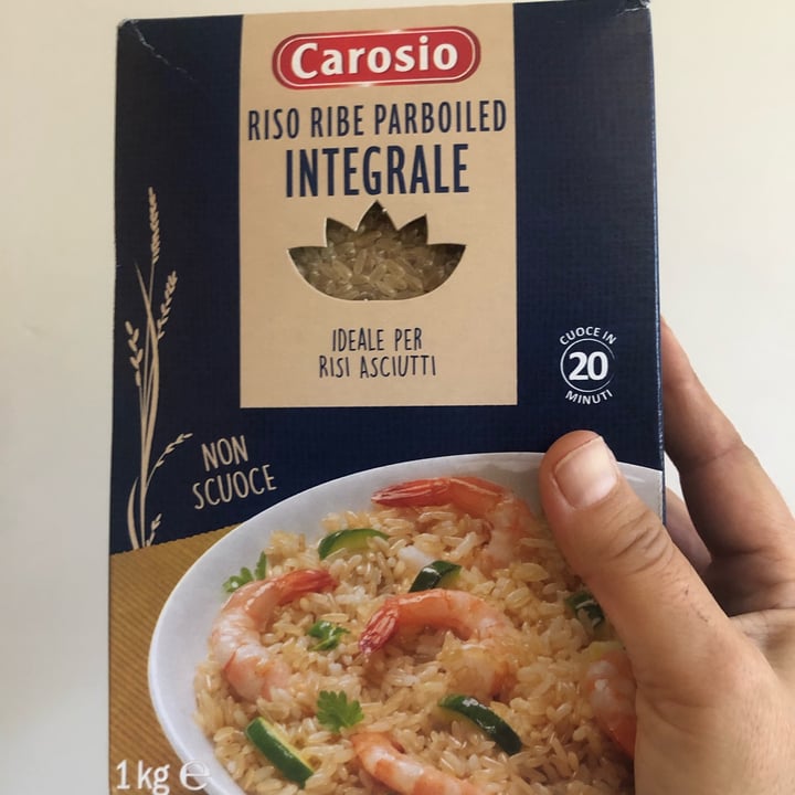 photo of Carosio riso integrale parboiled shared by @veggyviole on  23 Sep 2022 - review