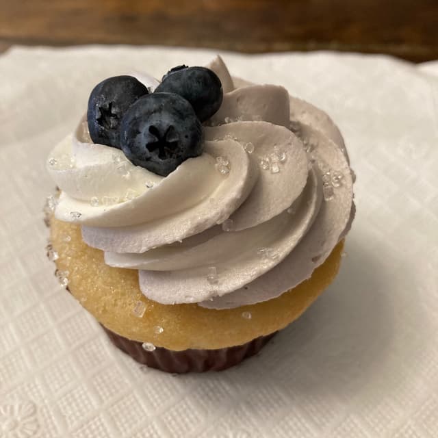 Photo of the dish “Blueberry Lemon Cupcakes”