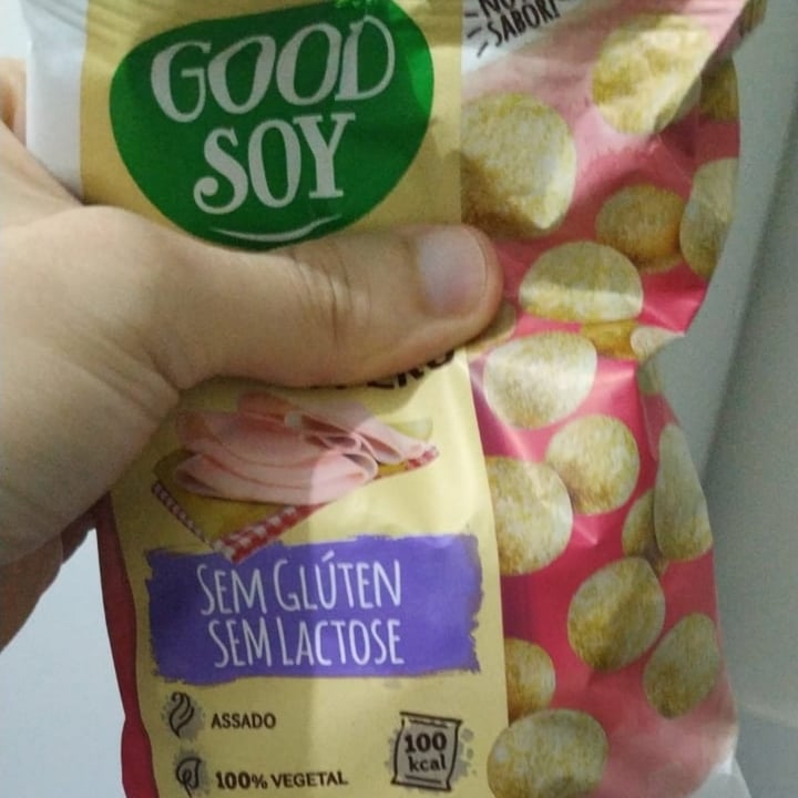 photo of Good Soy salgadinho sabor peito de peru shared by @cassiot on  22 Apr 2022 - review