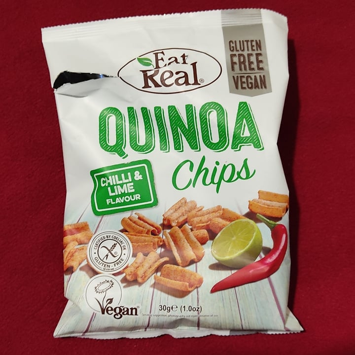 photo of Eat Real Chilli And Lime Quinoa Chips shared by @zveky on  15 Dec 2021 - review