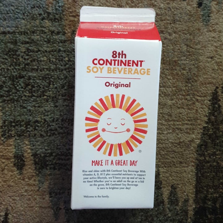 photo of 8th Continent  8th Continent Soy Milk shared by @autumnleaves on  20 Jul 2022 - review