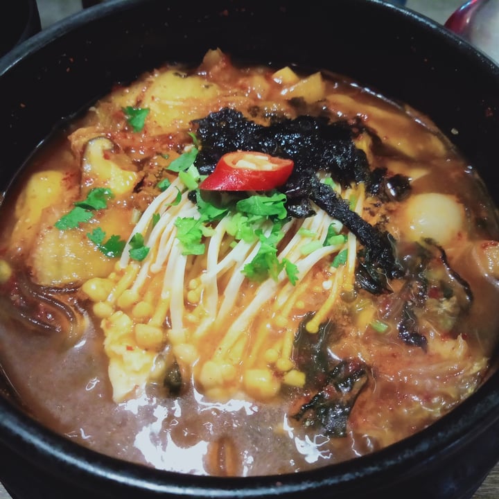 photo of Daehwa Vegetarian Kimchi Jjigae shared by @veganspicegal on  07 Jul 2020 - review