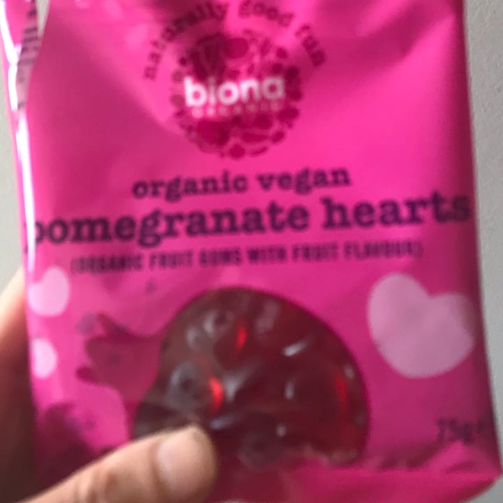review photo of Biona Biona Organic Pomegranate Hearts shared by @hgc on 04 Mar 2021 - review