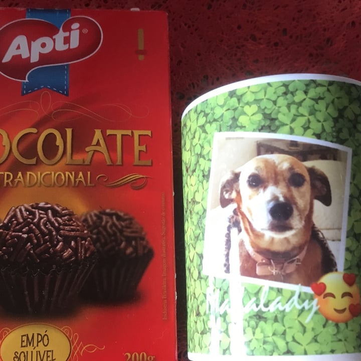 photo of Apti chocolate em pó solúvel shared by @catialee on  12 Jun 2022 - review