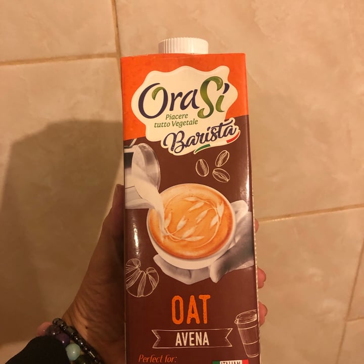 photo of OraSí Barista Oat Milk shared by @marinagiron on  25 Jul 2021 - review