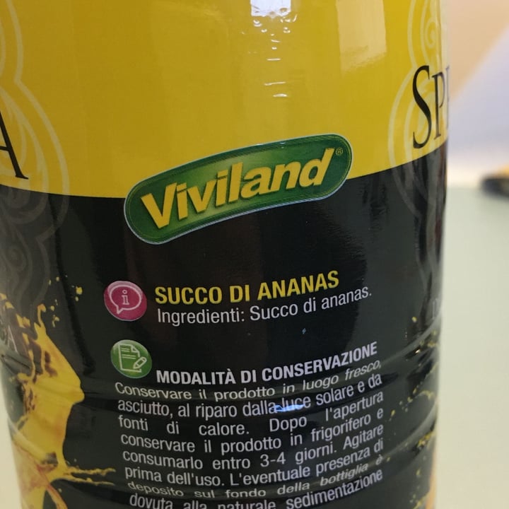 photo of Viviland MD Spremuta 100% di ananas shared by @lasabri88 on  23 Feb 2022 - review