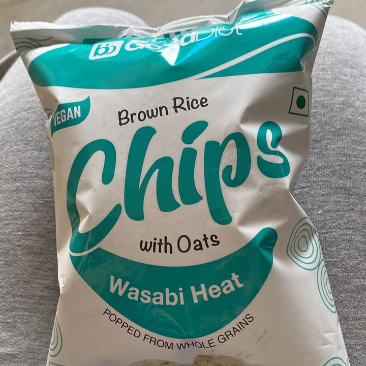 photo of GoodDiet Brown rice chips shared by @michellep26 on  14 Nov 2021 - review