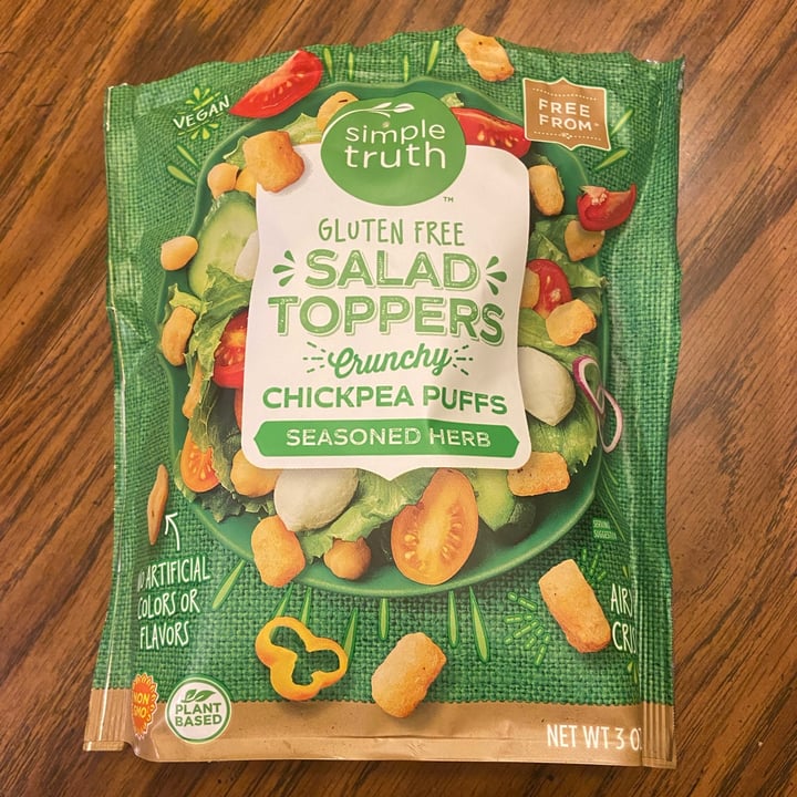 photo of Simple Truth Chickpea Puffs - Seasoned Herb shared by @chelseuhh on  17 Jan 2022 - review
