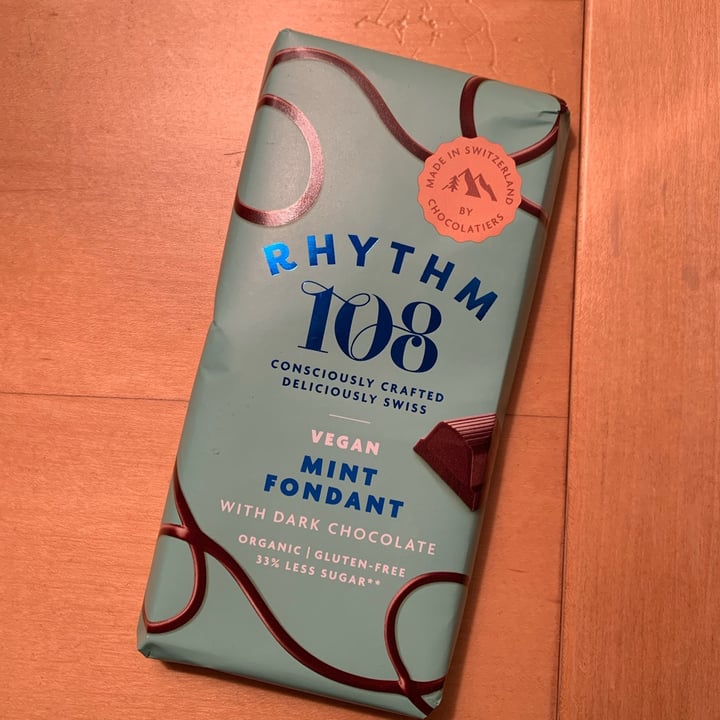 photo of Rhythm 108 Mint Fondant with Dark Chocolate shared by @veganosa on  01 Oct 2021 - review