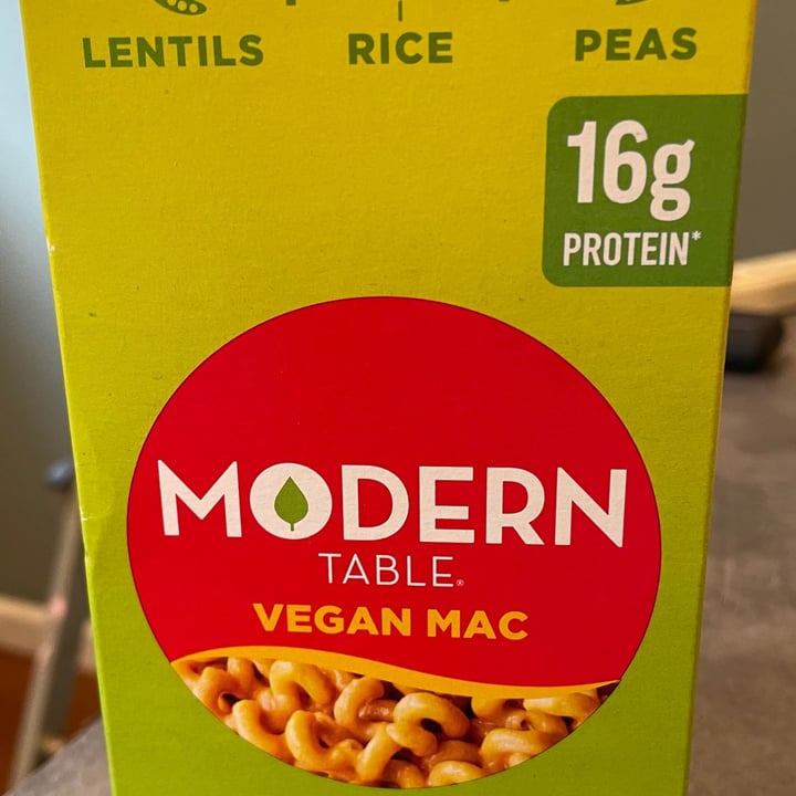 photo of Modern Table Classic Cheddar Style VEGAN MAC shared by @ekelcem on  07 Jan 2021 - review