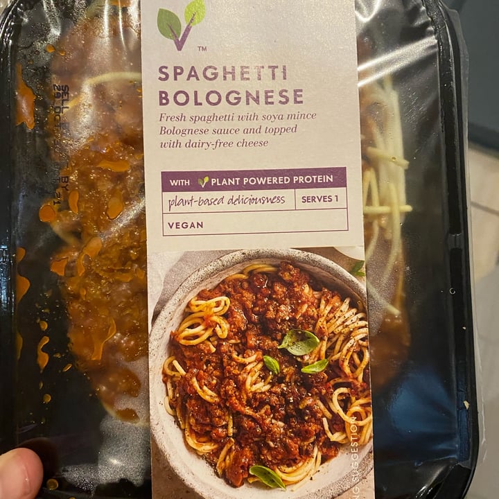 photo of Woolworths Plant based spaghetti bolognese shared by @ymeyer on  26 Oct 2021 - review