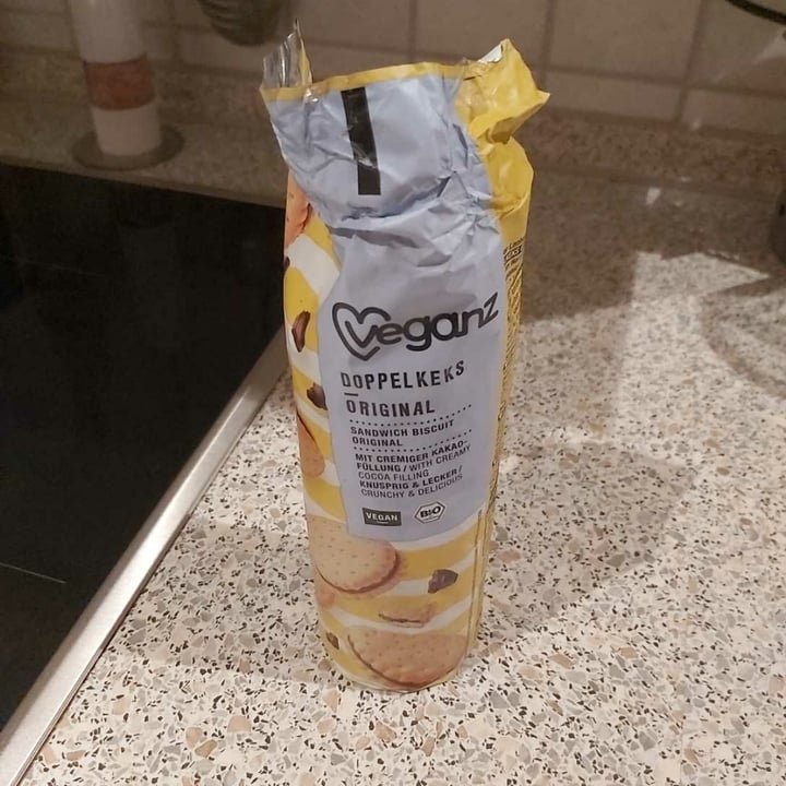 review photo of Veganz Doppelkeks Original (Biscuit Sandwiches) shared by @tonja on 18 Dec 2020 - review