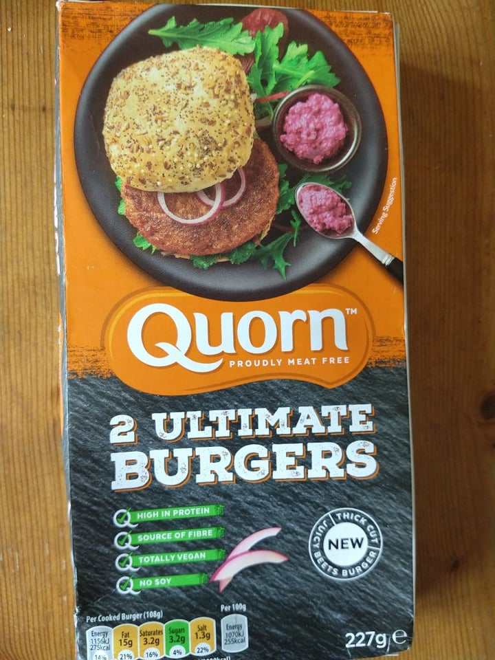 photo of Quorn Ultimate Burger shared by @carmarthensally on  28 Mar 2020 - review