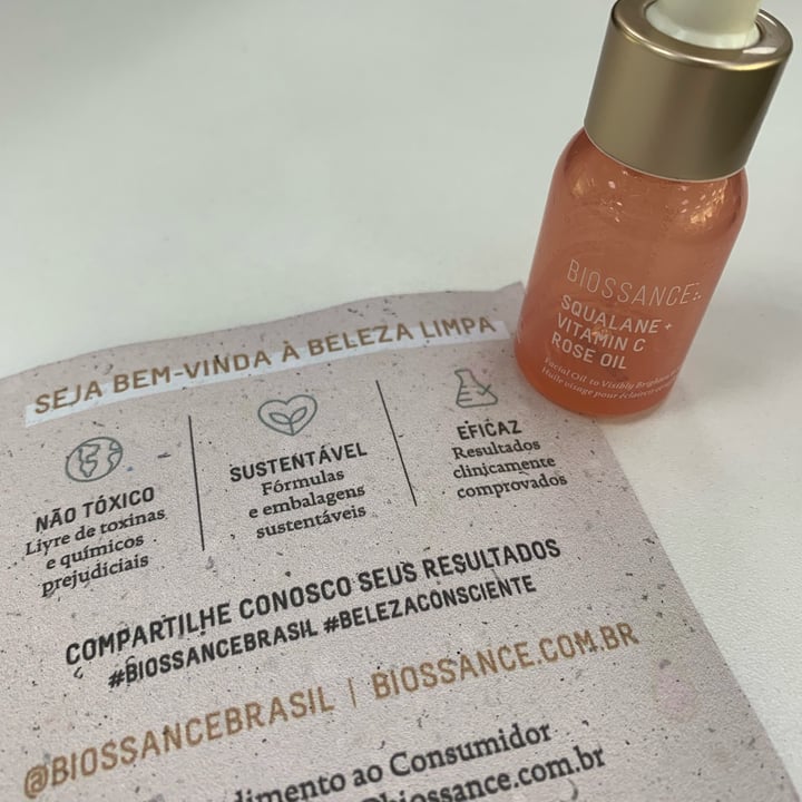 photo of Biossance Oleo De Rosas Biossance shared by @apsilveira on  07 Jun 2022 - review