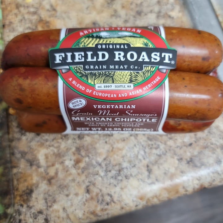 photo of Field Roast Spicy Mexican Chipotle Sausages shared by @glitteredweb on  24 Oct 2020 - review