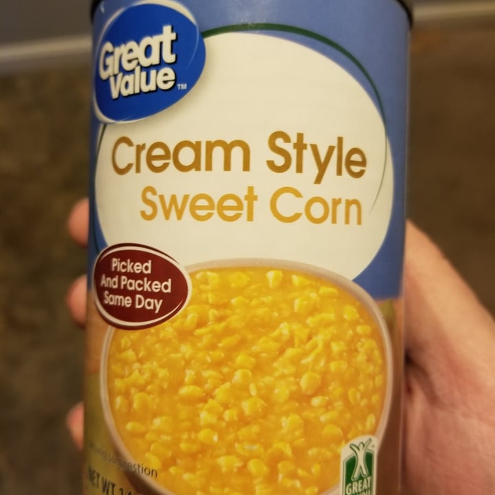 photo of Great Value  Cream Corn shared by @stainless on  31 Dec 2020 - review
