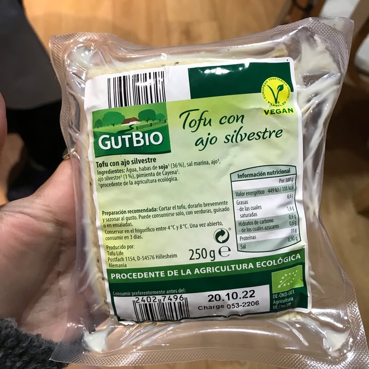 GutBio Tofu con Ajo Silvestre Review abillion