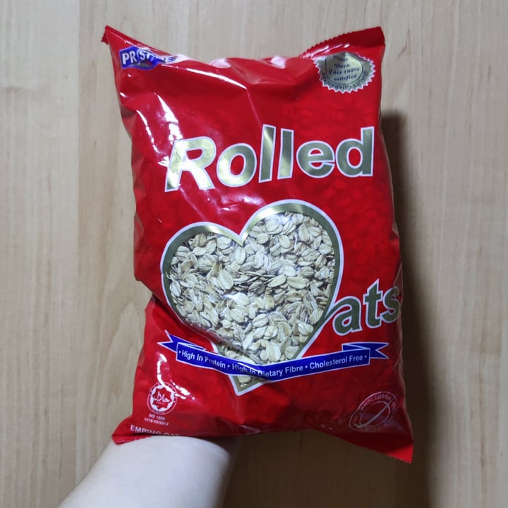 photo of Pristine Rolled Oats shared by @rafaelasomer on  28 Jun 2022 - review