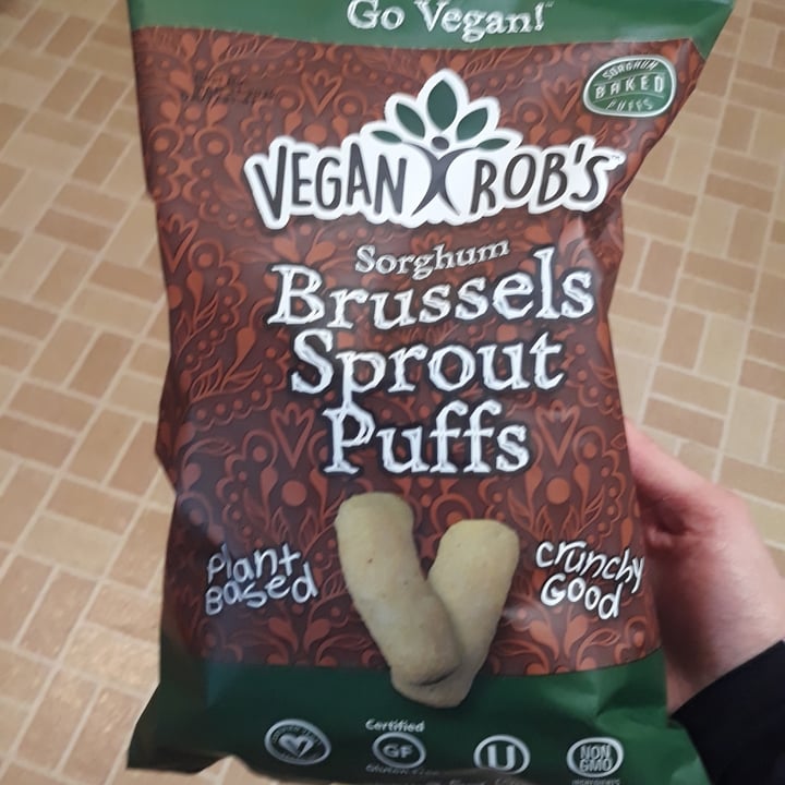 photo of Vegan Rob's Brussel Sprout Puffs shared by @hannahamell on  08 Sep 2021 - review