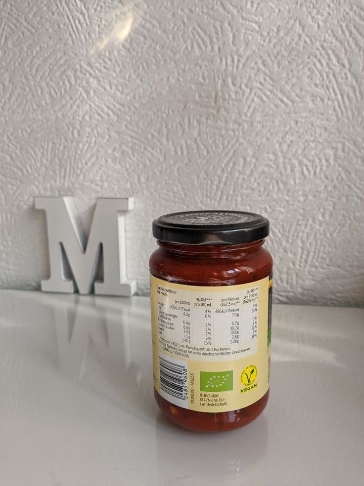 review photo of Penny Vegane Tomatensauce mit Kräutern shared by @megsi on 07 Apr 2020 - review
