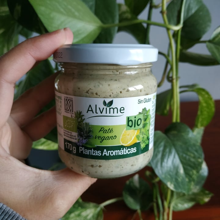 photo of Alvime Paté de plantas aromáticas shared by @runa on  05 Oct 2021 - review